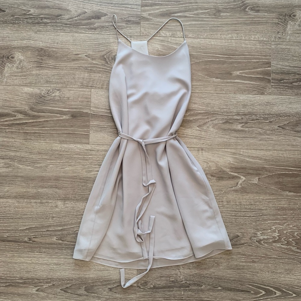 Norah Grey Mini Dress